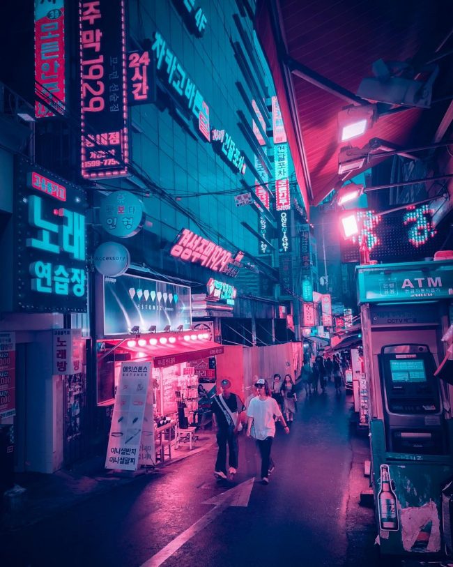 Photographer Noe Alonzo Shoots Stunning Rainy Photos Of Seoul With His ...