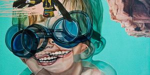 Stay Connected: Surreal Acrylic Works By Wiley Wallace