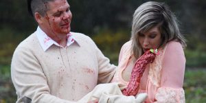 Couple Recreates “Alien” Birth Scene For Maternity Photo Shoot