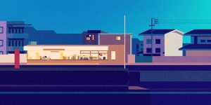 Retro And Futuristic Illustrations By James Gilleard