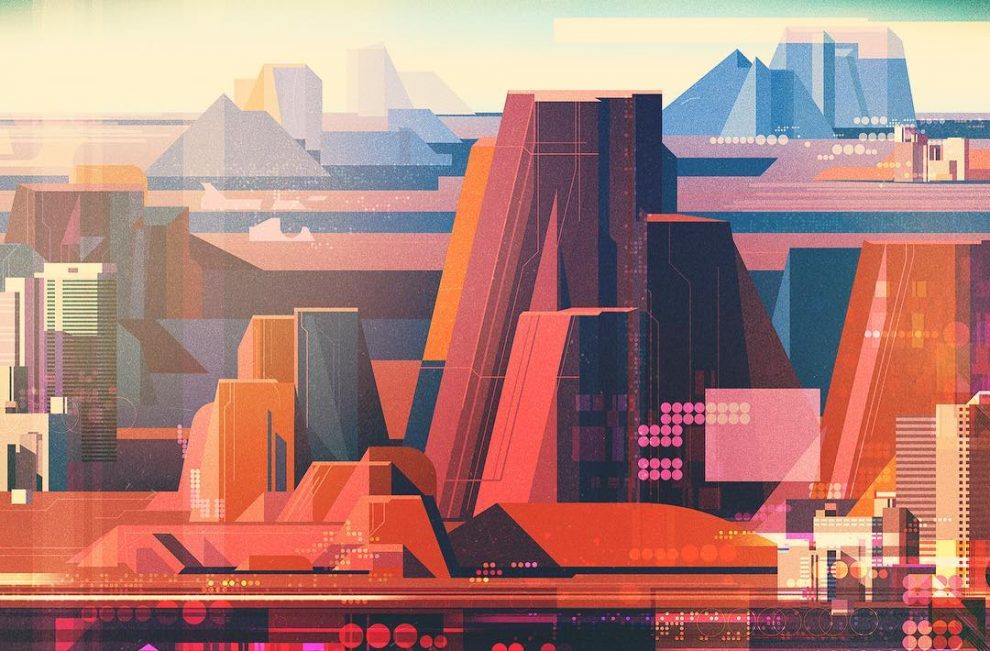 Retro And Futuristic Illustrations By James Gilleard Design You Trust — Design Daily Since 2007 4998