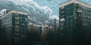 Artist Imagines What Russian Skies Would Look If They Were In 8-Bit