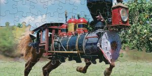 Artist Comes Up With Genius Way To Use Puzzles, Sells The Result For Up To $650