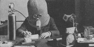The Isolator: This Insane Anti-Distraction Helmet From 1925 Would Fit Into Any Modern Open Office