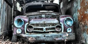 Photographer Łukasz Zagraba Captured Amazing Old Car Cemetery In Poland
