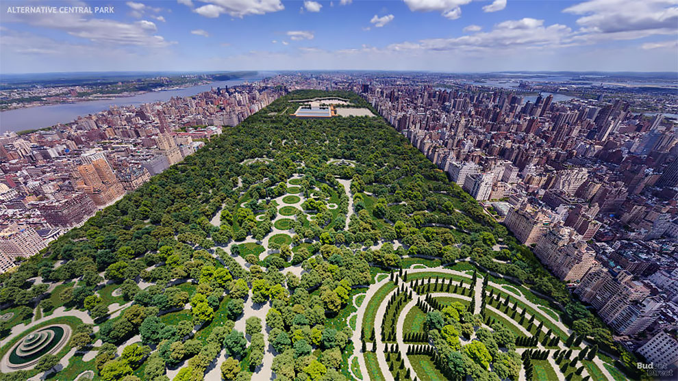 This Is How NYC Central Park Would Have Looked Based On A Rejected ...