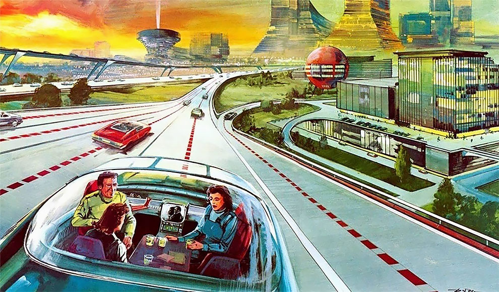 Closer Than We Think: 40 Visions Of The Future World According To Arthur  Radebaugh » Design You Trust