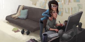 Idyllic Illustrations Of Love And Affection That Will Warm Your Heart