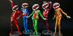Japanese Papercraft Artist Turns Pringles Can Into A Stylish Pringles Mascot Figure