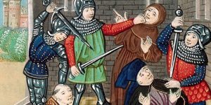 People Getting Stabbed In Medieval Art Who Just Don’t Give A Damn