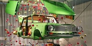 Russian Museum Has Created Christmas Tree From The Dissected LADA