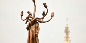 Lenin, Remade In Hydra In Bucharest By The Romanian Artist Costin Ionita