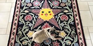 Ukraine’s Traditional Rugs Go Modern With Pokémon, Star Wars Patterns