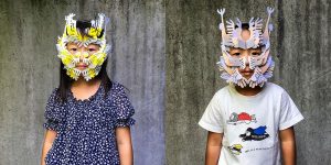 Artist Saša Aleksandar Creates Fantastic Fashion Masks Entirely Made Of Paper