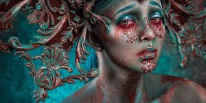This Make-up Artist Transforms Herself Into Dark Characters