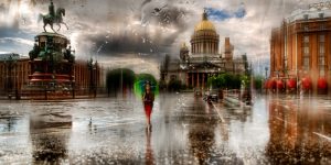 Rainy Saint Petersburg In Photographic Artworks By Eduard Gordeev