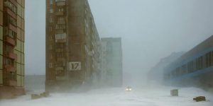 Below Zero: French Photographer Christophe Jacrot Captures Russian City Of Norilsk Covered In A Snow Blizzard