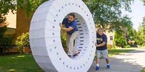 A Couple Of Nerds Got 36 iMac Boxes And Made An iWheel