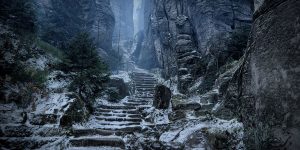 No, This Is Not Skyrim, This Is Czech Prachov Rocks In Bohemian Paradise