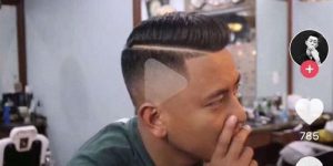 People Are Cracking Up At This Barber Who Shaved A Triangle On Client’s Head After Being Shown A Paused Video