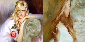 Sensual Female Portraits By The Russian Painter Andrei Markin