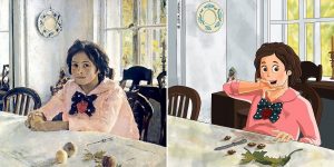 6 Pics That Show What Happened ‘Behind The Scenes’ Of Famous Paintings