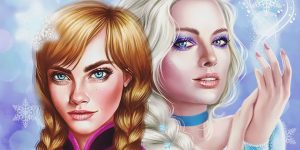 Russian Artist Shows How Celebrities Would Look If They Were Disney Princesses