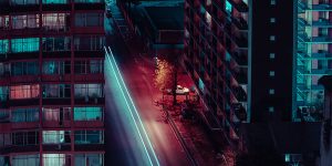 Midnight Gothic: Photographer Elsa Bleda Captures South African Johannesburg In Neon Nightscapes