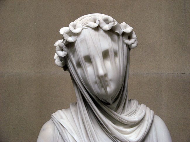 The Veiled Virgin Giovanni Strazza 5