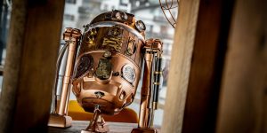Artist Creates Steampunk Sculptures Of Pop Characters From Items He’s Found In His And Friends’ Basements