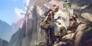 Lifeline Concept Art Of Apex Legends, An Immaculate Battle Royale Showrunner