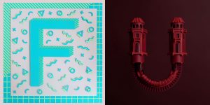 26 Artists Were Challenged To Create The Whole Alphabet, One Unique Paper Letter Each