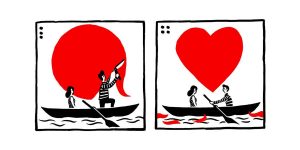 Artist Drew Wordless Comics To Illustrate How Quirky And Unexpected Love Can Be