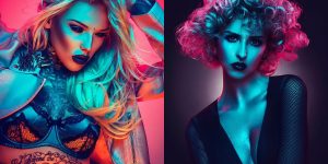 Vibrant Fashion Photography In Gloomy Neon By Jake Hicks