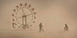 These Photos Were Taken At Burning Man Festivals On Three Different Continents Show How Different They Are