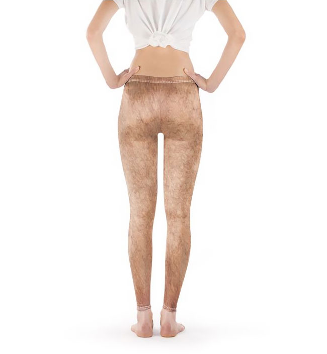 Hairy Leggings Are Here To Create the Illusion Of Unshaven Legs » Design  You Trust