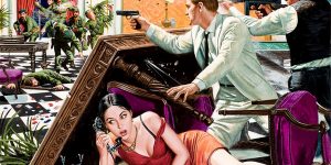 Spies, Nazis, Beautiful Women, Mobs, Daredevil Explorers, Heroes & Traitors In Incredible Adventure Artworks Of Mort Künstler