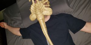 Sci-Fi Author Jared Gray Turns His Sleep Apnea Mask Into An Alien Facehugger