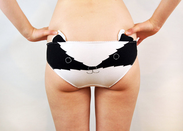 Cute Panties With Animal Faces and Ear Flaps