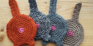 Latest Etsy Trend: Crocheted Cat Butt Coasters