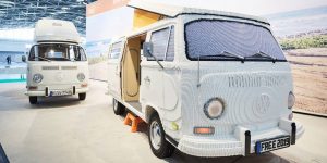 Two Guys Built This 400,000-Brick LEGO Volkswagen Van In Six Weeks