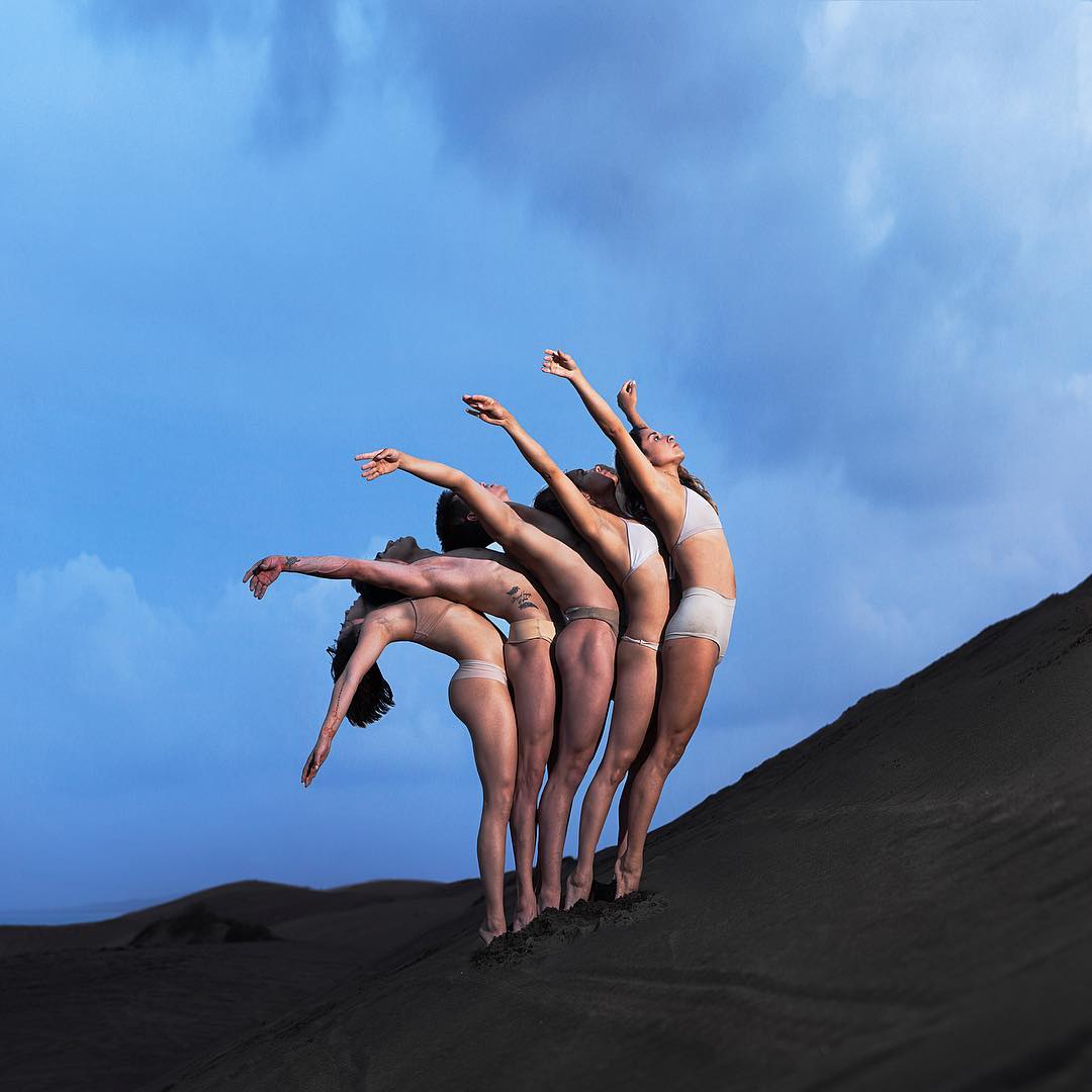 Bodies Flip, Dance, and Stack in Gravity-Defying Images by Rob