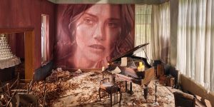 Street Artist Transforms Abandoned Melbourne Mansion In His Installation Empire