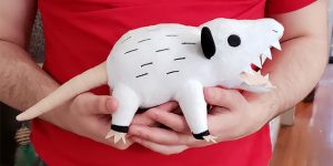 Your Very Own Opossum: An Adorable Opossum Plush, Screaming Just For You
