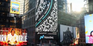 Russian Artist Pokras Lampas Takes Over Times Square New York