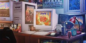 Wakka Wakka Wakka: Amazing Nostalgic Video Game Artworks By Rachid Lotf