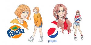 An Artist Imagines If Popular Sodas Were Cartoon Character