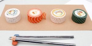 These Whimsical Rolls Of Tape Look Just Like Sushi