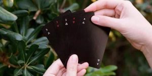 Super Sleek, Modern And Minimalist Playing Cards By Joe Doucet