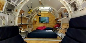 Architect Martín Marro Builds Cozy Home Inside The Real Oil Tank, And You Can Live In